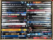 Lot de 38 DVD  Films Science Fiction Horreur