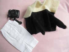 vintage CARDIGAN+SHEATH SKIRT&Telephone - 1962/63 (3 pces)