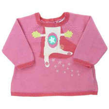 dpam pull fille  bébé taille  3 mois 