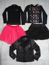 ensemble hiver fille 10 ans: TS Barbieri,jupe Jodhpur,TS Kookai,veste DDP
