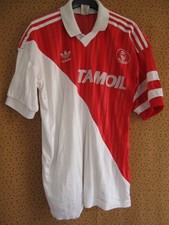 Maillot AS Monaco Tamoil ASM Adidas Vintage Homme home shirt jersey - M