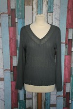 PULL MANCHES LONGUES FEMME °°°  JACQUELINE RIU  °°° TAILLE L 