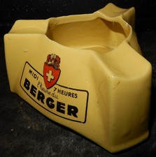 Ancien cendriers l’heure du Berger blanc 45,midi 7 heures ,MDL , Hamage Orchies