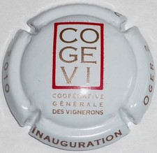 Capsule de Champagne:  Extra !!!  CO.GE.VI  , inauguration Oger 2 2010 , n°18