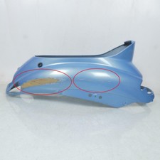 Coque arrière origine pour scooter Piaggio Liberty 50 4T Avant 2004 Bleu