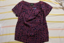 blouse MAISON SCOTCH taille 1 , imprime leopard