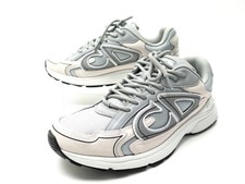CHAUSSURES BASKETS DIOR B30 42 3SN279ZND EN TISSU GRIS GREY SNEAKERS SHOES 890€