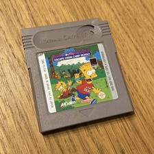 Jeu Gameboy - Bart Simpsons Escape Form Camp Deadly -Jeu Nintendo Game Boy - FAH