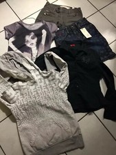 LOT FILLE 14 ANS  SLIM FREEMAN PORTER HAUT  DIESEL LEVIS  ZARA JUPE JEAN NEUVE