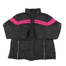 Vintage Rembourré Veste Ski Rétro Isolé Manteau Doudoune Matelassé Neige