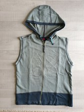 Gilet sans manches KAPPA taille L vintage, Gilet homme bleu à capuche