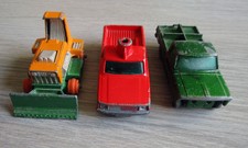 Lot 3 véhicules matchbox pour pièces ou restauration