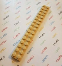 1 X  LEGO 4282  Plate 2 x 16  TAN