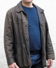 VESTE VINTAGE EN CUIRE BLOUSON VACHETTE VINTAGE TAILLE L VINTAGE LEATHER JACKET