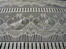 1 voilage rideau cuisine chambre blanc 60cmX180cm coupe tous 23 cm c16/34