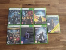 Lot Jeux Vidéo Xbox 360 Halo Wars Noire resident evil star ocean call of duty