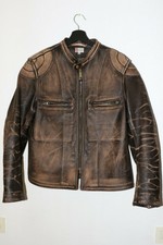 VINTAGE LEVI'S 1950s BONNEVILLE CAFE RACER MOTORCYCLE LEATHER JACKET