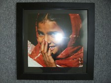 ? CADRE PHOTO DECORATION ENFANT ? BOIS & VERRE ? 35cm /35 cm ?