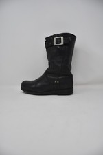 B023 PALLADIUM BOTTINES MOTARD NOIRES T.37 UK 4 VALEUR 159 €