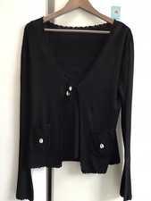 Ensemble femme débardeur et veste noir T 40 marque BENSIMON