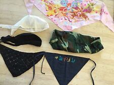 WINX, JEAN, CROCHET, CAMOUFLAGE... JOLIS FOULARDS ENFANTS POUR CHEVEUX