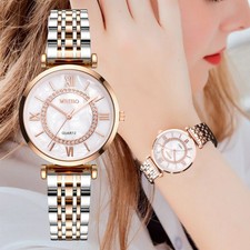 Montre Femme, Montre rose doré, Montre chic, Tendance, Cadeau Anniversaire 