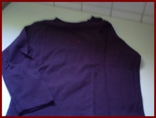 T SHIRT FILLE "SERGENT MAJOR " ML 5ANS QUASI NEUF 