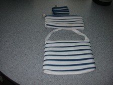 lot de 3 accessoires, sacs, trousse ,porte monnaie, zippé multicolore