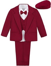 mintgreen Costume Bebe Garcon, 5 Pièces Smoking Tenue Mariage Vêtements Cérémoni