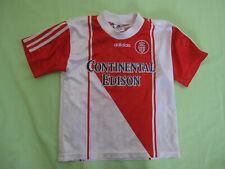 Maillot AS Monaco Continental Edison ASM Adidas Vintage enfant - 8 ans