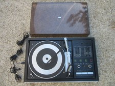 PLATINE DISQUE VINYLE BRANDT COMPACT STUDIO VINTAGE ALIMENTATION TESTÉE BEG