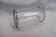 verre cylindrique de lampe de cour extérieure, lanterne, et son joint (BO37)