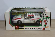 BURAGO 1/24 FERRARI TESTAROSSA ITALIA 90 1984 N°1504 IT  DIE CAST CAR COLLECTION