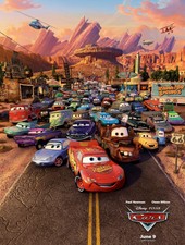 Cars Affiche Film Cinéma Plaque Alu Print Metal