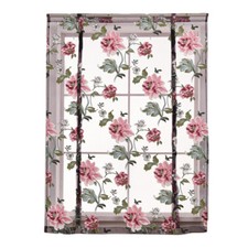 Pivoine Fleur Pourpre Rideau Romain Cuisine Fenêtre Stores Rideaux 80 x 120 cm