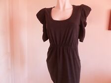 SYMPA ROBE  " VERA MODA " MAILLE SOUPLE GRIS ACIER JERSEY T.M