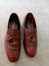 Mocassins " yves Saint Laurent " vintage Cuir marron YSL Luxe chaussure