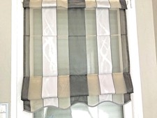 STORE BATEAU / VOILAGE haut.1m50 / Larg. 0m84 pour porte fenêtre d'1m de large