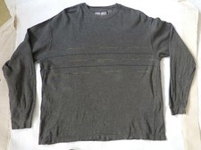 Pierre Cardin hommes pull kaki en coton mi-saison XL TBE