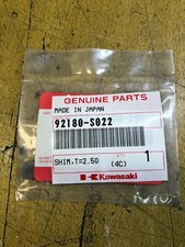 1 pastille t=2,5 suzuki 12892-41c00-250 kawasaki 92180-s022 kfx 400 dl klv 1000