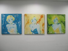  Tableaux Marylin Monroe - Triptyque