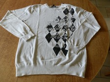 PULL FIN BLANC T 14 ANS COMME NEUF