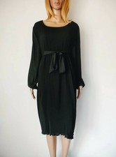 More & More : Robe stretch plissée mi-longue taille 44/46