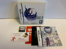 Jeu Vidéo Final Fantasy IV DS / LITE DSI XL 3DS Complet Squaresoft RPG VF 4 