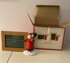 2004 Hallmark Santa Frame holds photo vertical and horizontal