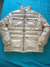 NATIVE YOUTH M DOUDOUNE DAUNEN PUFFER JACKET PVC VINYL LACK 