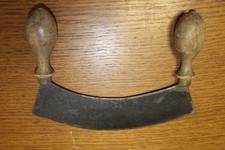  Berceuse de Cuisinier Ancien Hachoir Vintage Acier Objets du XXème 