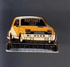 RARE PINS PIN'S .. AUTO CAR RENAULT RALLYE R5 TURBO RACING MARTIN PARTENET 92~BC