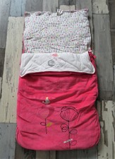 ? 0-6 mois ORCHESTRA - BUC551 / Nid d'ange en velours rose brodé Bébé Fille ? 