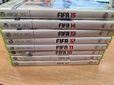 8 X Microsoft Xbox 360 Jeu Pack Fifa 07 09 10 11 12 13 14 15 Original